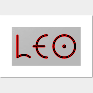 Leo Posters and Art